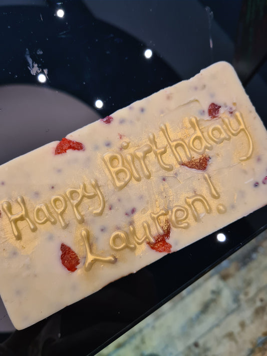 Personalised Chocolate Bars