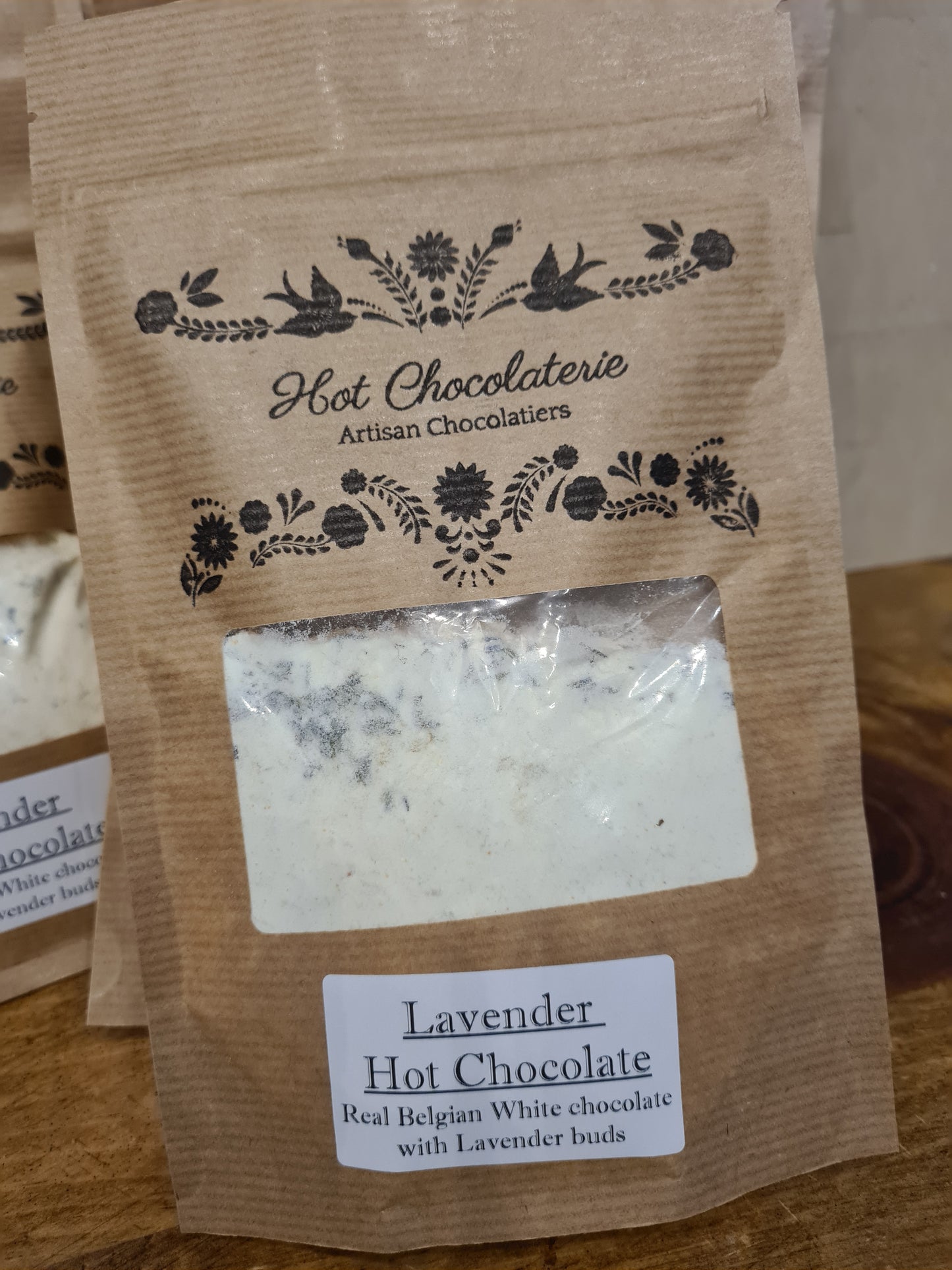 Lavender White Hot Chocolate Pouch